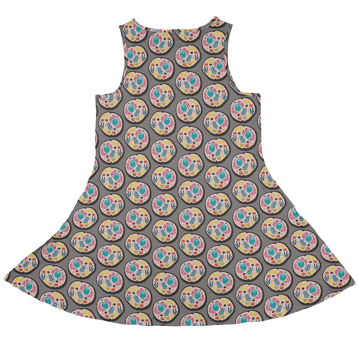 Organelle Organization Sleeveless Dress back