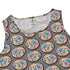 Organelle Organization Sleeveless Dress close front