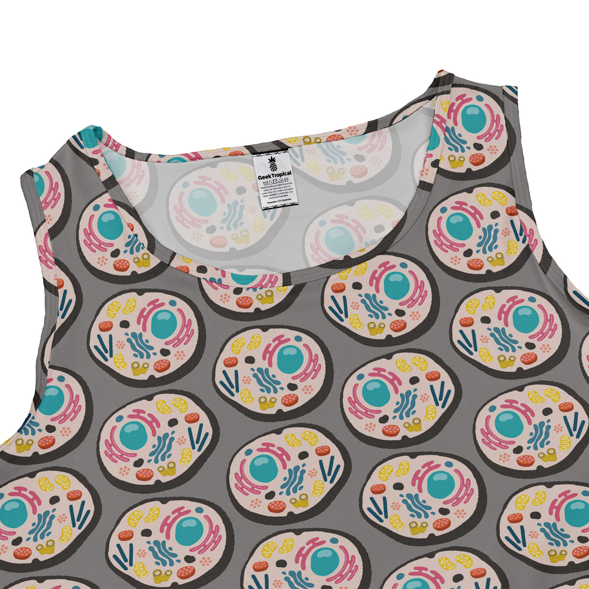 Organelle Organization Sleeveless Dress close front