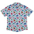 Origami Light Button Up Shirt Geek Nerd adult sizing Designs by Nathan Fantasy Prints