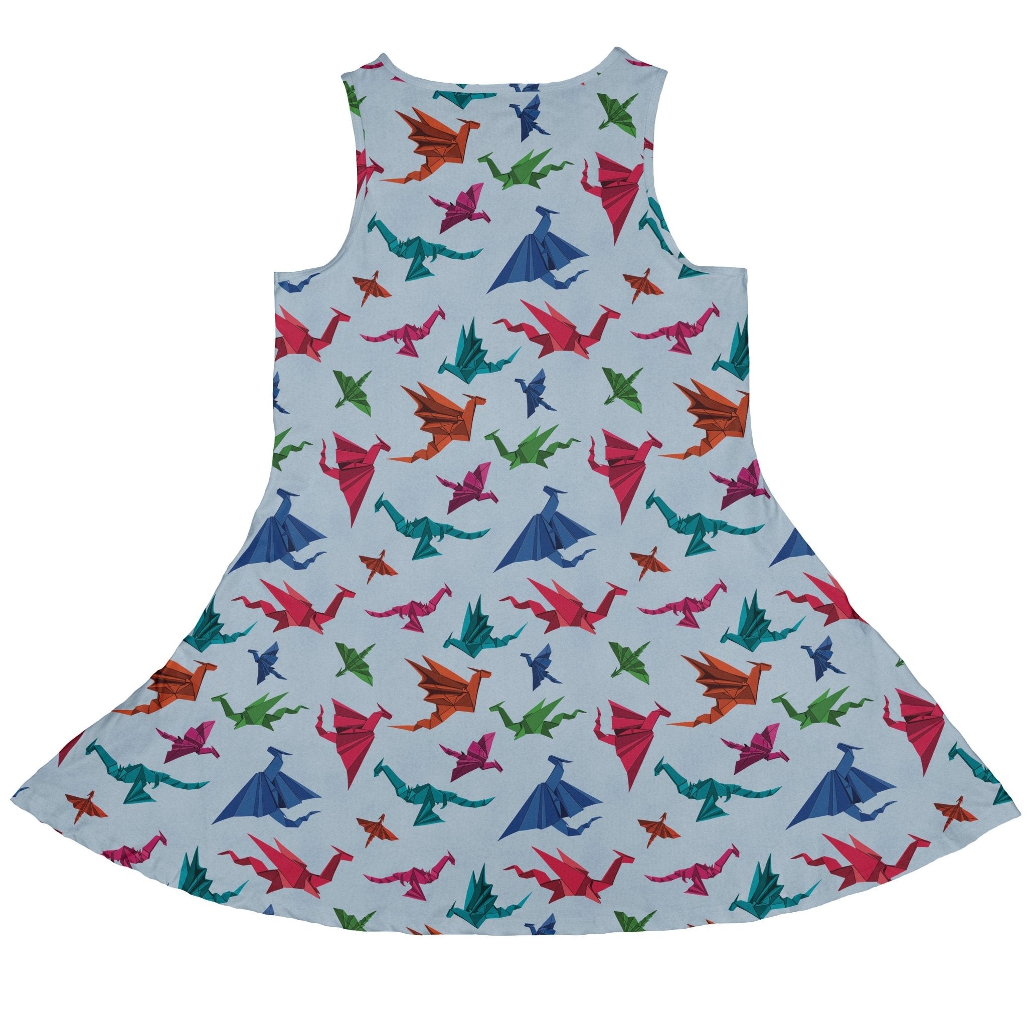 Origami Light Dress Geek Nerd Designs by Nathan Fantasy Prints lx - C