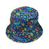 Origami Ocean Bucket Hat Black Stitching