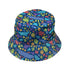Origami Ocean Bucket Hat Gray Stitching