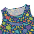 Origami Ocean Sleeveless Dress close front