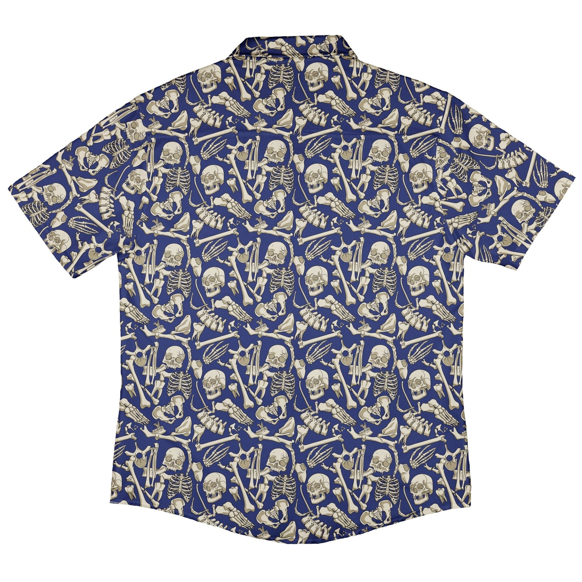 Osteology Dream Button Up Shirt Geek Nerd adult sizing Design by Julie Kitzes q225