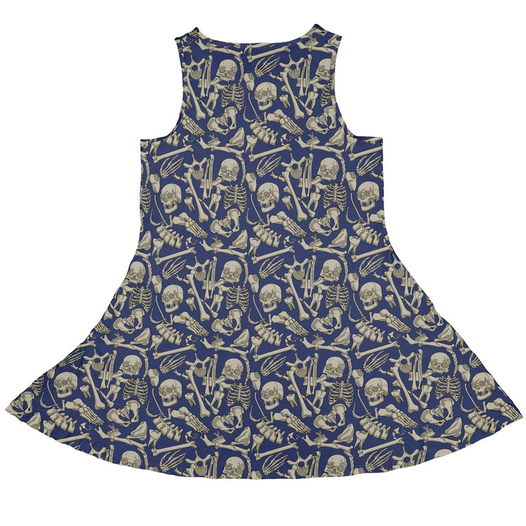 Osteology Dream Dress Geek Nerd Design by Julie Kitzes lx - C q225