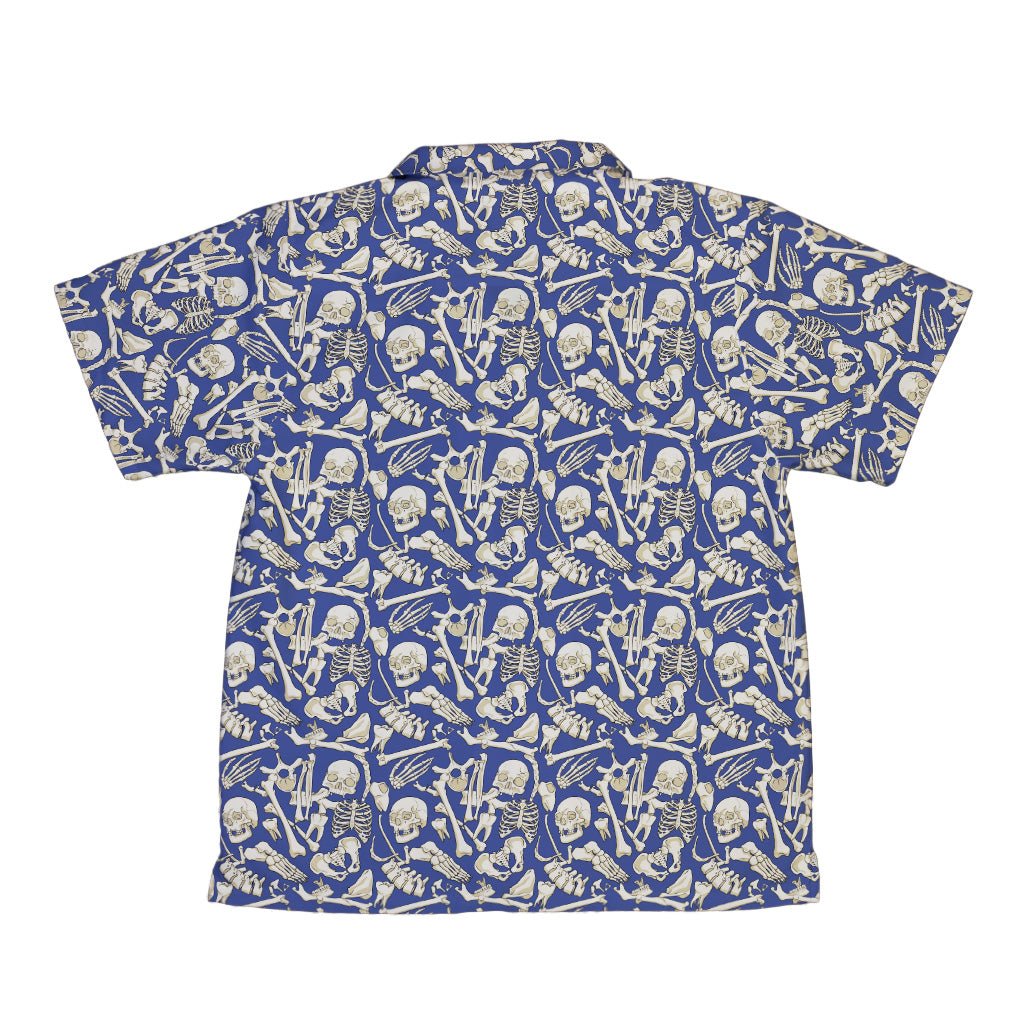 Osteology Dream Youth Hawaiian Shirt Geek Nerd Design by Julie Kitzes q225 science print