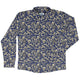 Osteology Dream Long Sleeve Button Up Shirt Geek Nerd adult sizing Design by Julie Kitzes FLOW DESC WRITING