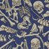 Osteology Dream Long Sleeve Button Up Shirt Geek Nerd adult sizing Design by Julie Kitzes FLOW DESC WRITING