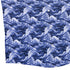 Painted Night Clouds Blue Button Up Shirt Bottom Corner