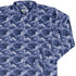 Painted Night Clouds Blue Long Sleeve Button Up Shirt cover