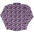Painted Night Clouds Lilac Long Sleeve Button Up Shirt back