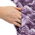 Painted Night Clouds Lilac Sleeveless Dress Pocket