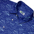 Paper Airplanes Blue Button Up Shirt Geek Nerd 0925 adult sizing All Adult Button Up Shirts