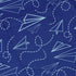Paper Airplanes Blue Button Up Shirt Geek Nerd 0925 adult sizing All Adult Button Up Shirts