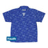 Paper Airplanes Blue Youth Hawaiian Shirt Geek Nerd 0925 aviation print Design by Heather Davenport
