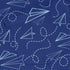 Paper Airplanes Blue Long Sleeve Button Up Shirt Geek Nerd 0925 adult sizing All Adult Button Up Shirts