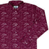 Paper Airplanes Red Long Sleeve Button Up Shirt Geek Nerd 0925 adult sizing All Adult Button Up Shirts