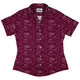 Paper Airplanes Red Curvy Button Up Shirt Geek Nerd 0925 All Adult Button Up Shirts aviation print