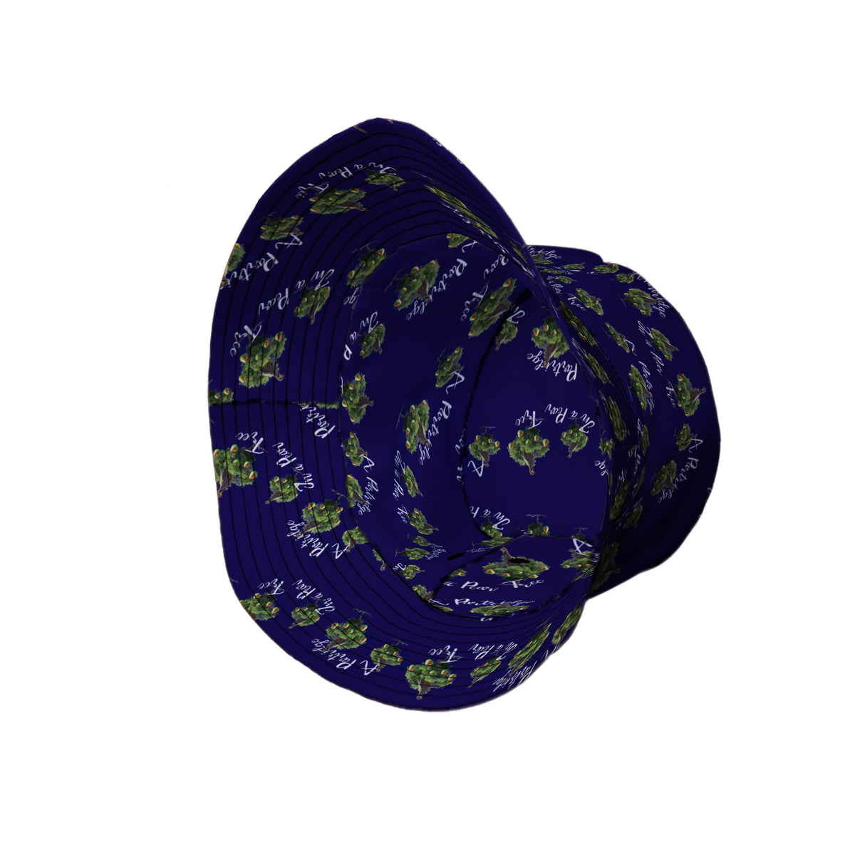 Partridge in a Pear Tree Bucket Hat Side View