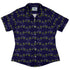 Partridge in a Pear Tree Curvy Button Up Shirt womens front