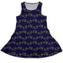 Partridge in a Pear Tree Sleeveless Dress front