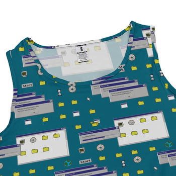 Pattern98 Dress Geek Nerd computer print Design by Claire Murphy lx - C