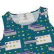 Pattern98 Dress Geek Nerd computer print Design by Claire Murphy lx - C