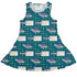 Pattern98 Dress Geek Nerd computer print Design by Claire Murphy lx - C