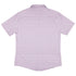 Paw Print Mandala Lilac Button Up Shirt Back