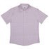 Paw Print Mandala Lilac Button Up Shirt Flat Front