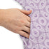 Paw Print Mandala Lilac Sleeveless Dress Pocket