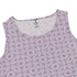 Paw Print Mandala Lilac Sleeveless Dress close front