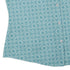 Paw Print Mandala Teal Curvy Button Up Shirt womens corner