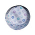 Paw Print Polka Dots White Bucket Hat Top View