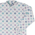 Paw Print Polka Dots White Long Sleeve Button Up Shirt cover
