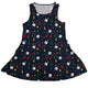 Pawn Party Blue Board Game Dress Geek Nerd board game print lx - C