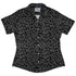 Periodic Table BW Curvy Button Up Shirt Geek Nerd Design by Julie Kitzes q225 science print