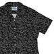 Periodic Table BW Curvy Button Up Shirt Geek Nerd Design by Julie Kitzes q225 science print