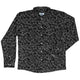 Periodic Table BW Long Sleeve Button Up Shirt Geek Nerd adult sizing Design by Julie Kitzes FLOW DESC WRITING