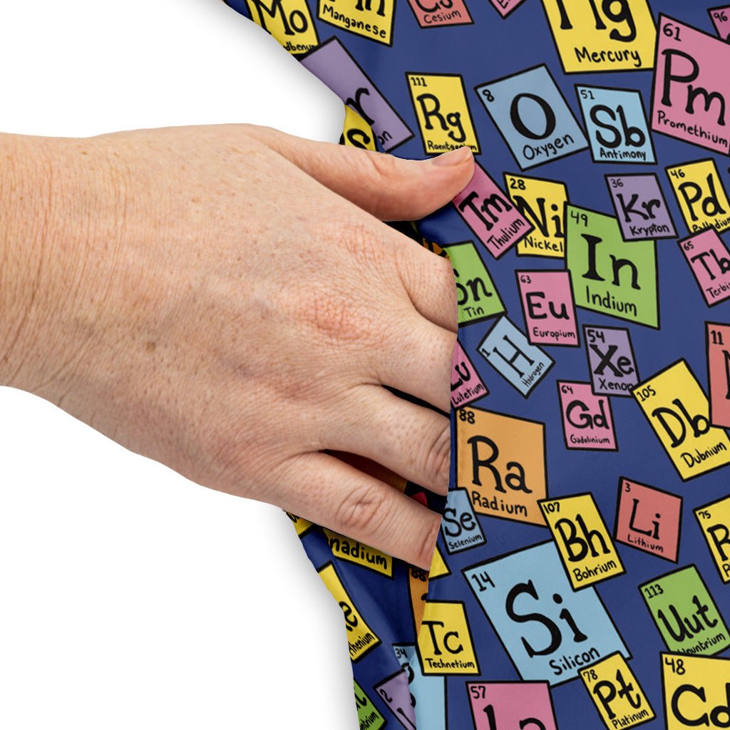 Periodic Table Blue Dress Geek Nerd Design by Julie Kitzes lx - C q225
