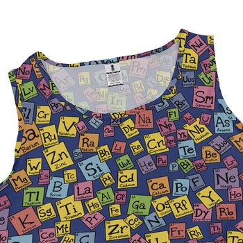 Periodic Table Blue Dress Geek Nerd Design by Julie Kitzes lx - C q225