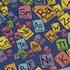 Periodic Table Blue Long Sleeve Button Up Shirt Geek Nerd adult sizing Design by Julie Kitzes FLOW DESC WRITING
