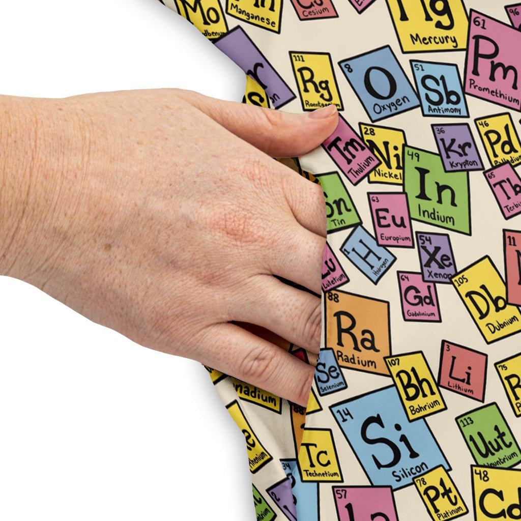 Periodic Table Tan Dress Geek Nerd Design by Julie Kitzes lx - C q225