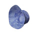 Periwinkle Batik Leaves Bucket Hat Side View