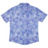 Periwinkle Batik Leaves Button Up Shirt Back