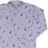 Periwinkle Rose Garden Long Sleeve Button Up Shirt cover
