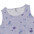 Periwinkle Rose Garden Sleeveless Dress close front