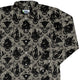 Phantom Flourish Long Sleeve Button Up Shirt Geek Nerd 0925 adult sizing All Adult Button Up Shirts