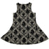 Phantom Flourish Dress Geek Nerd 0925 Botany Print Design by Episodic